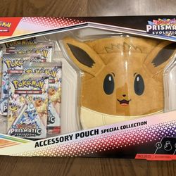 Pokémon Prismatic Evolutions Accessory Pouch Special Collection