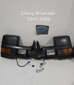 Chevy Silverado 2003-2006 Towing Mirrors