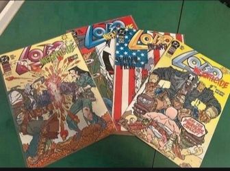 1992 Lobo Infanticide Limited Series Comics ( Mature Readers Only)