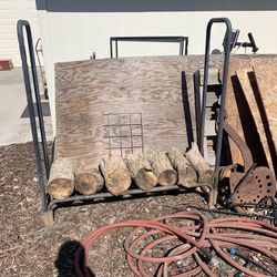 Wood Storage Rack 
