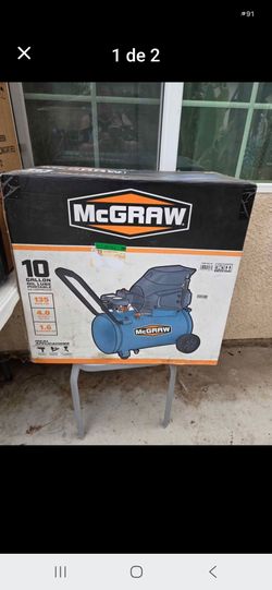 10 gallon oil lube portable air compressor
