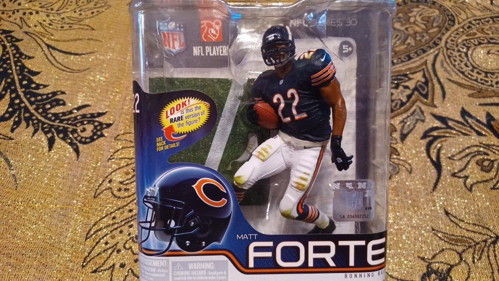 Matt Forte Chicago Bears McFarlane Action Figure Dark Jersey
