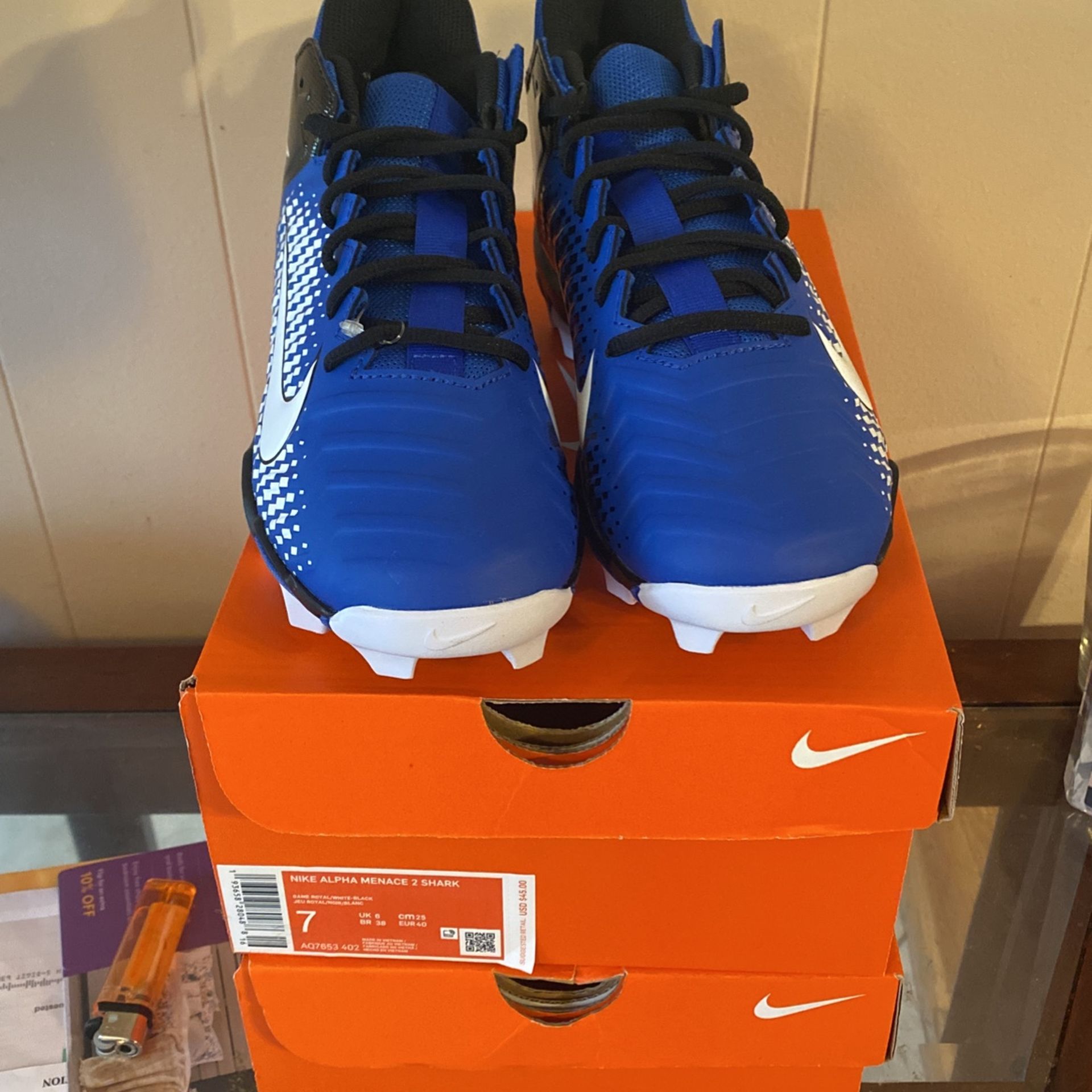 Nike Football cleats Size 7