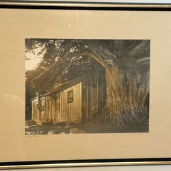 Whaler’s Cabin at Point Lobos" Framed Photograph