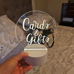 Cards And Gifts Sign 