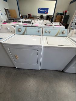 Washer and dryer analog no digital
