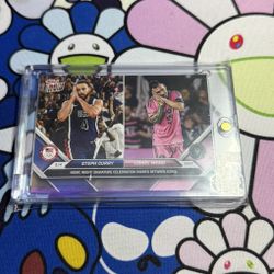 Night Night Steph Curry/ Messi Card