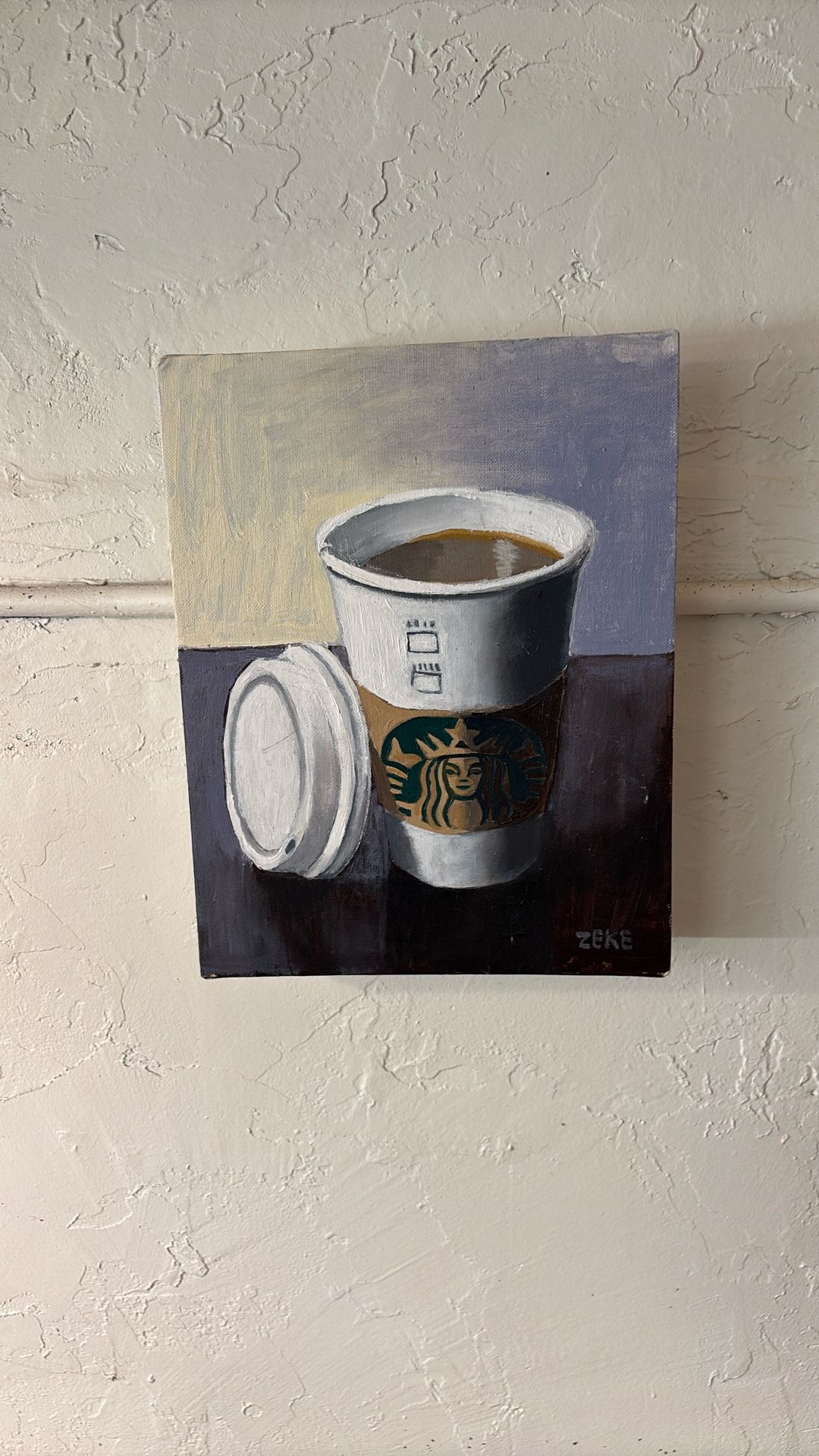 Painting Of Starbucks Coffee