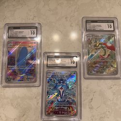 Pokemon CGC Gem Mint 10s