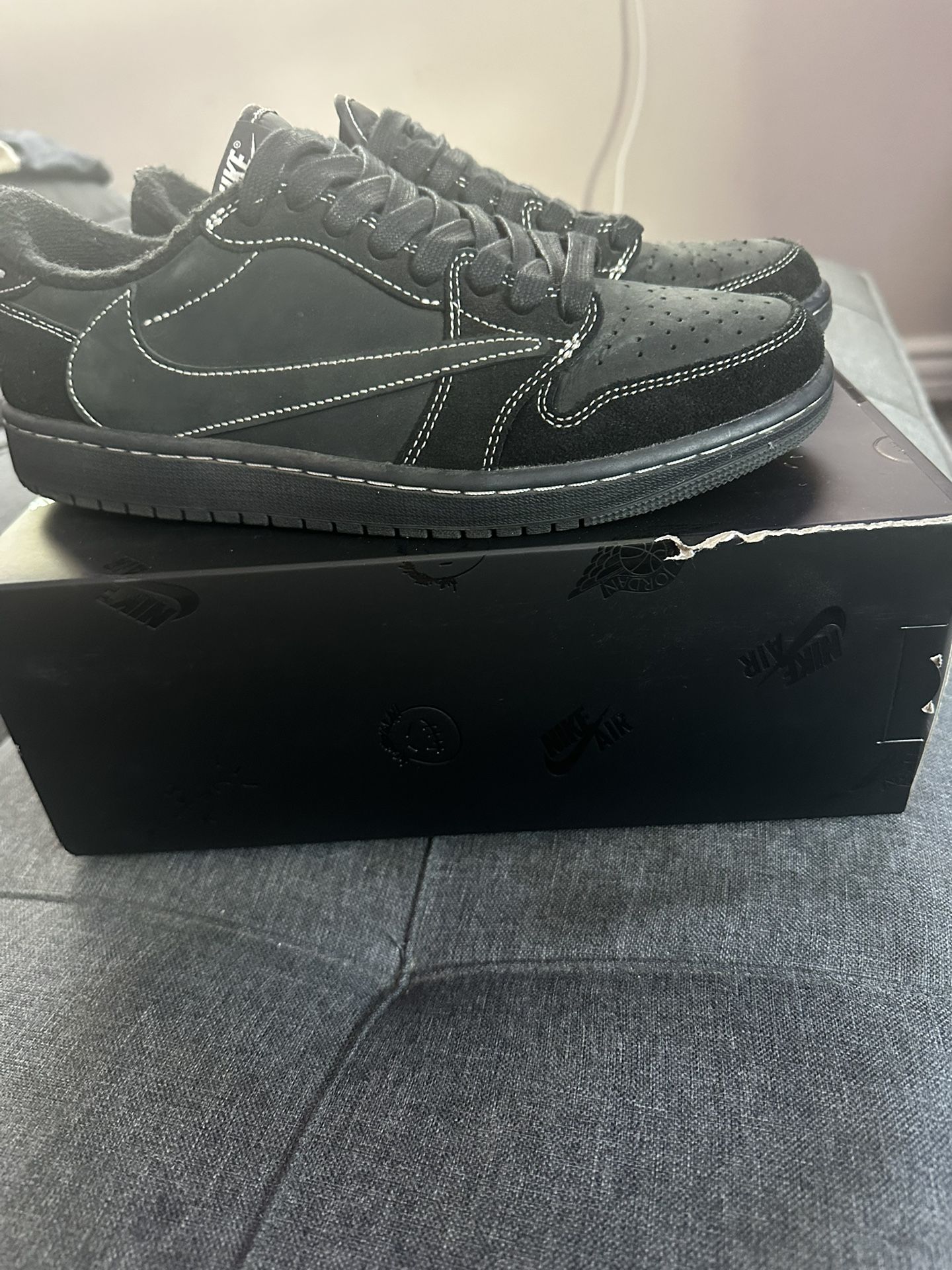 Travis Scott Air Jordan 1 Low Phantom
