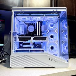 RYZEN 9 9900X + RTX 5070 Productivity / Editing Workstation/ White Gaming PC