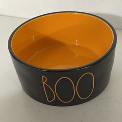 Rae Dunn Halloween Dog Bowl