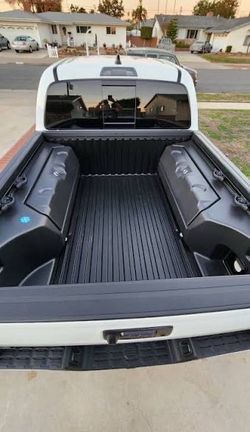 2023 Tacoma Trail Ice box and Bed Storage