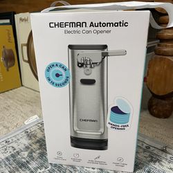 Automatic electric can open