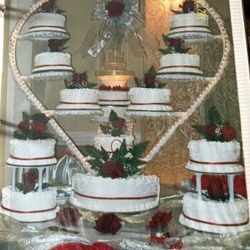 Heart Shaped Cake Stand