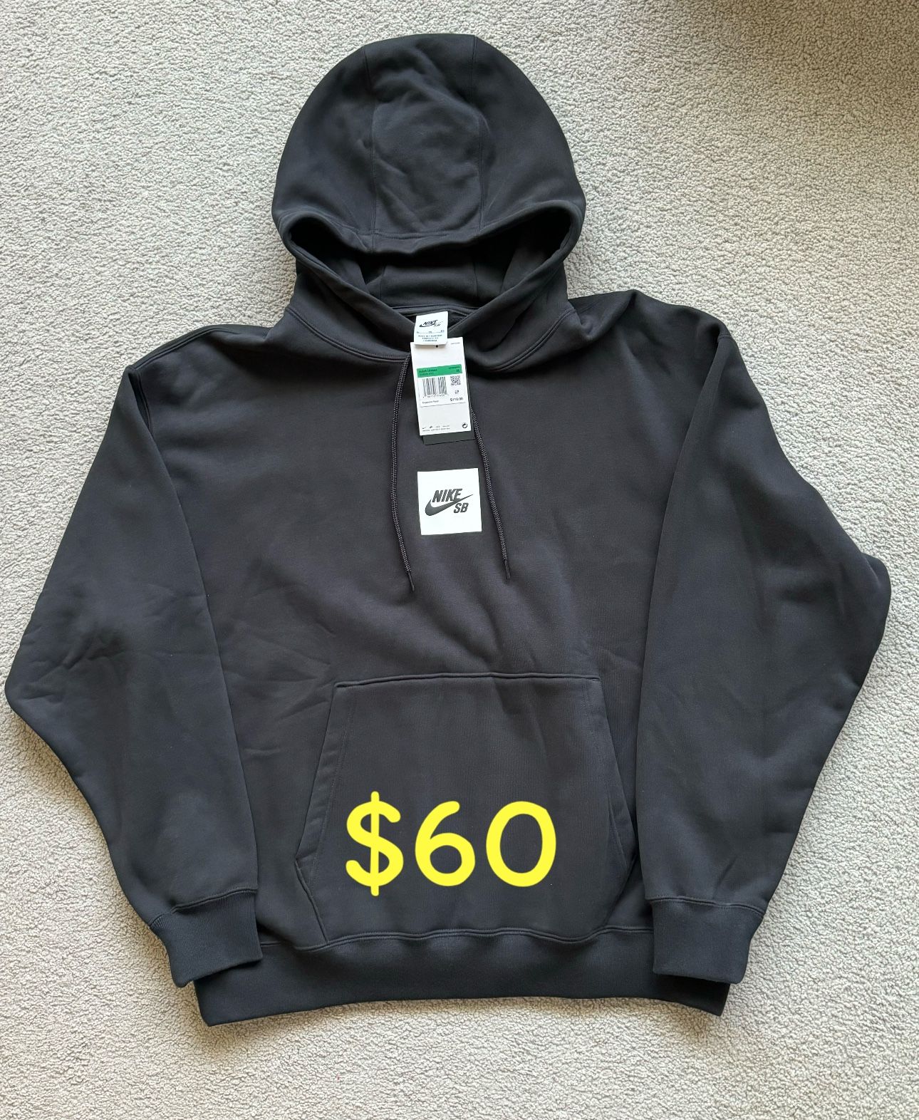 Nike SB Hoodie Black Size XL Brand New With Tags Attached