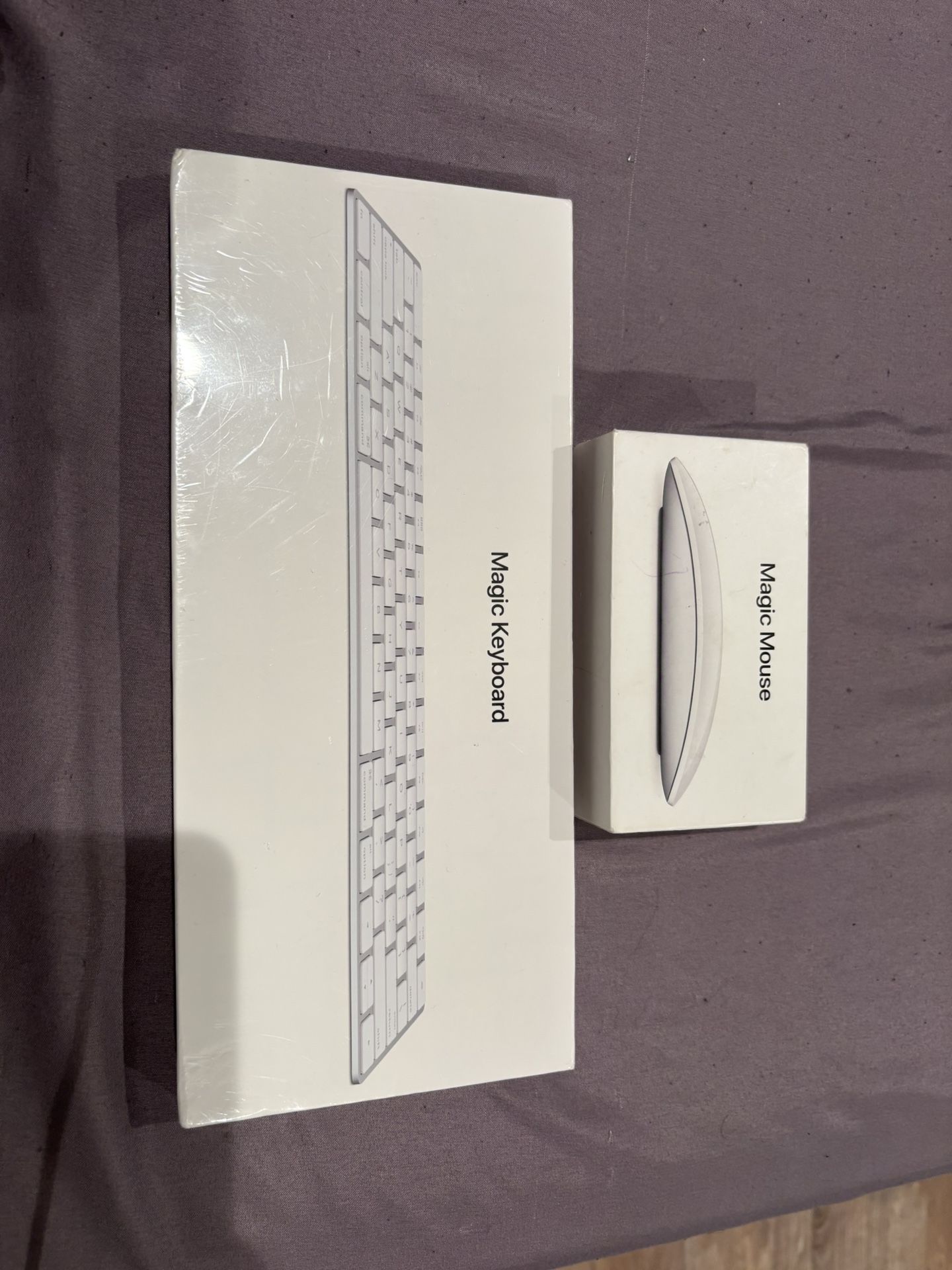 Magic Apple Keyboard and Mouse