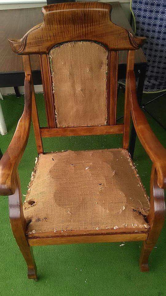 Reupholster chairs