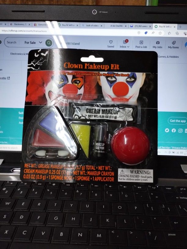 Clown Makeup Kit (Halloween)