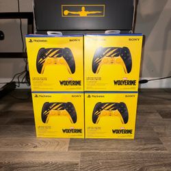 Marvel Wolverine x Sony PS5 DualSense Wireless Controller “Battle Yellow” Brand New LIMITED EDITION