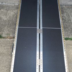 5FT, Ramp Aluminum Folding wheelchair Ramp, 60"L x 29.2"W