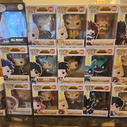My Hero Academia Funko Pops
