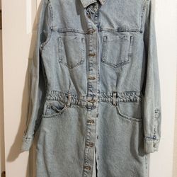 Zara Demin Dress