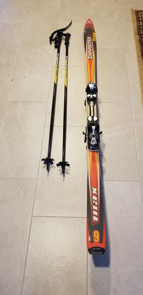 Used DYNASTAR MAX 9 186 Ski's, Made In France