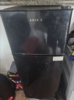 Mini fridge with freezer