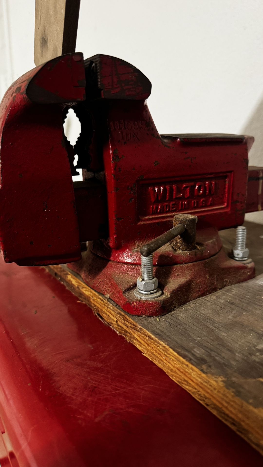 Vintage Wilton Bench Vice – Made in USA (Model 101099 LUX)