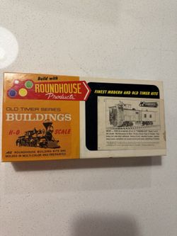 Vintage Roundhouse 1515 HO Scale Rotary Snow Plow & Tender 3-in-1 Kit Unbuilt