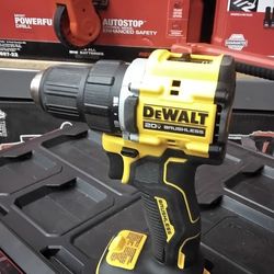 DEWALT 20V MAX BRUSHLESS 1/2" (13mm) CORDLEES DRILL DRIVER (TOOL ONLY)