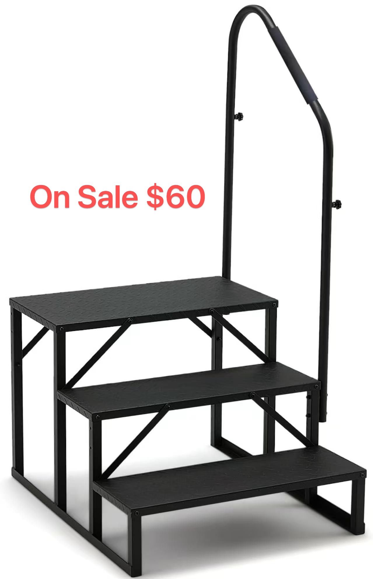 🔥ON SALE🔥3-Step RV Steps With Handrail