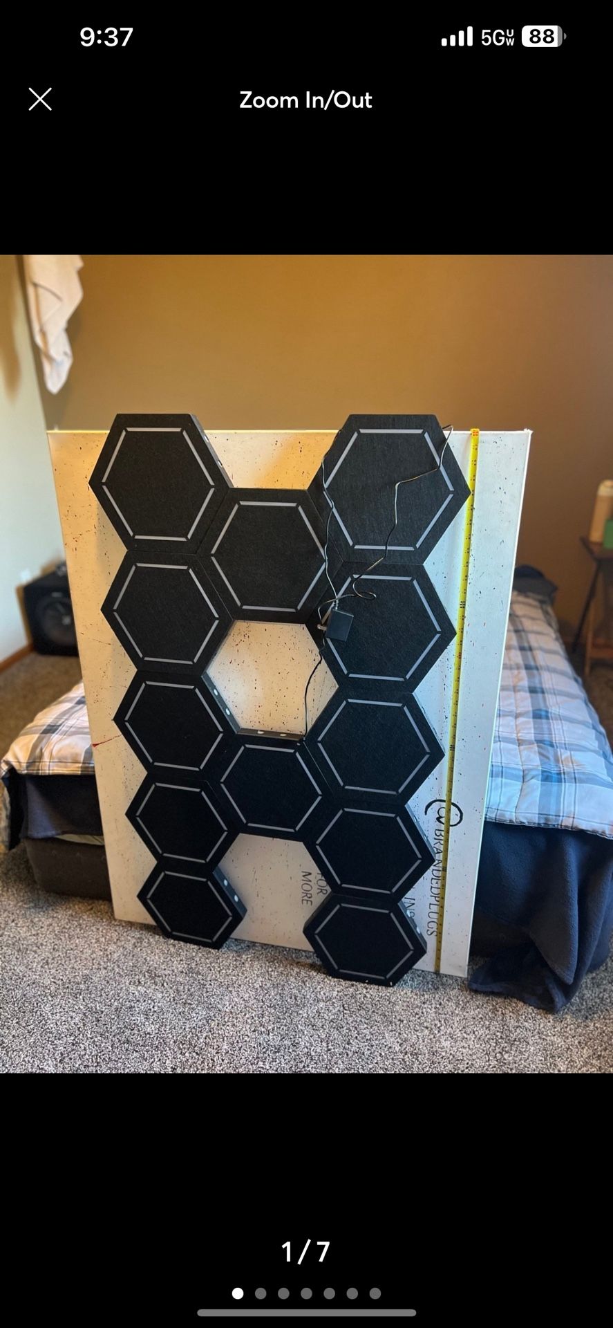 Led hexagon panels