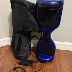 Hover Board with Case and Charger