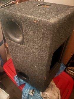 Sub no speaker