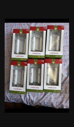 Battery Operated Candles (Set Of 2)