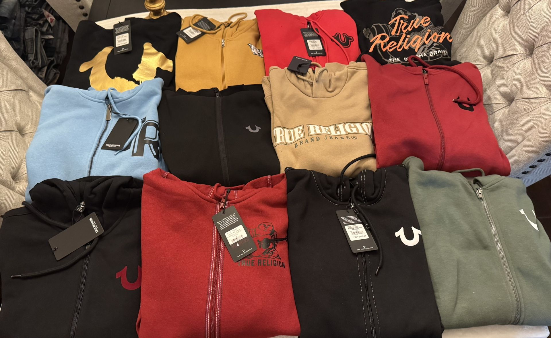 Mens S And Xs True Religion Hoodies