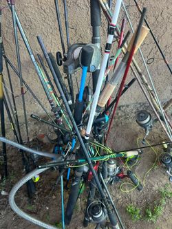 Fishing poles