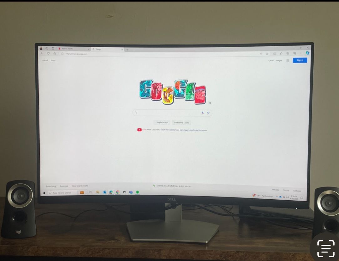 Dell 32” Curve Monitor