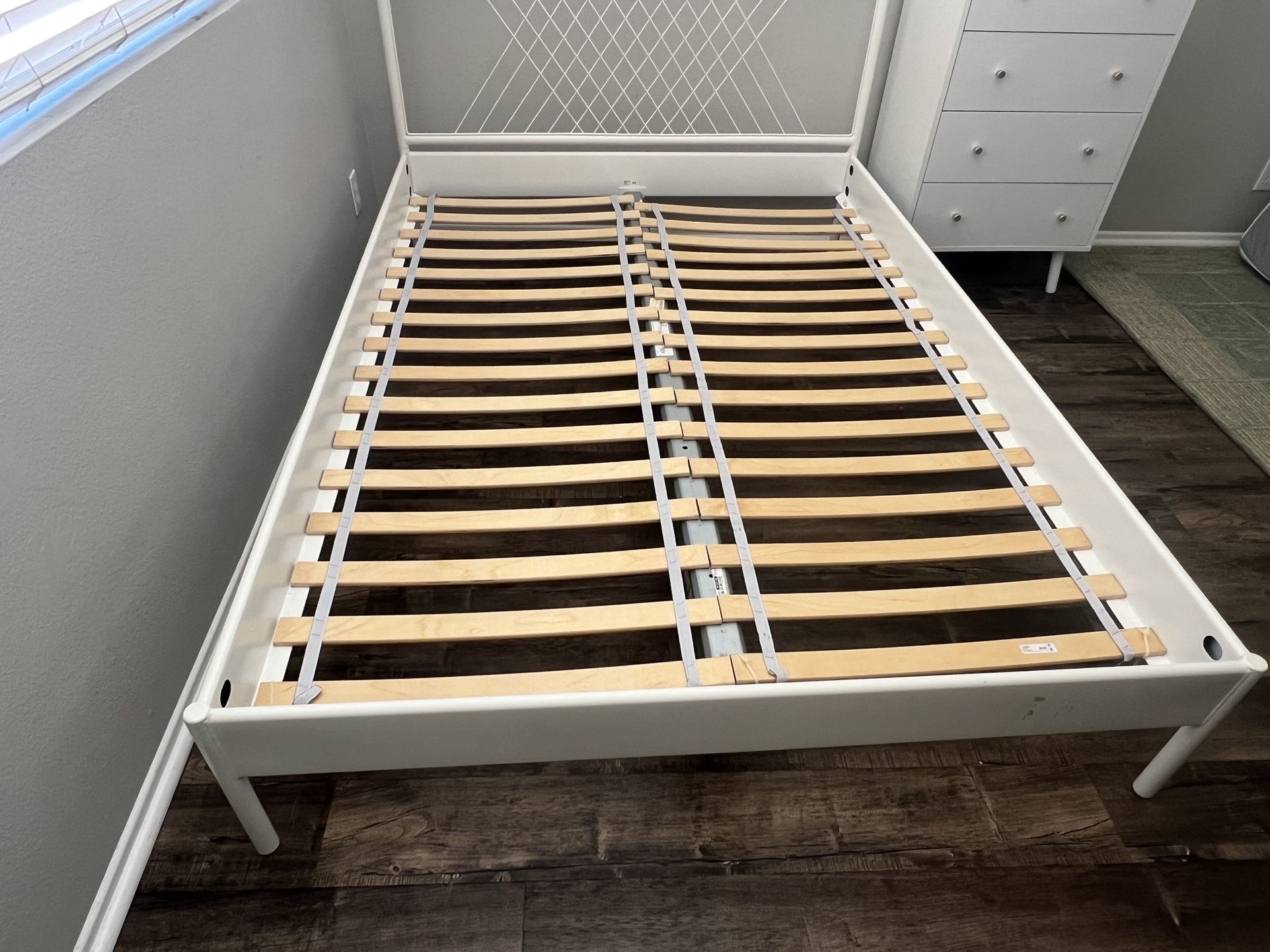 Ikea Double/Full Size Bed (Metal)