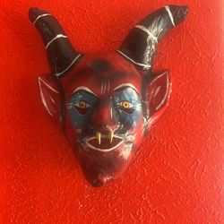 Decorative El Diablo Rojo Mask 