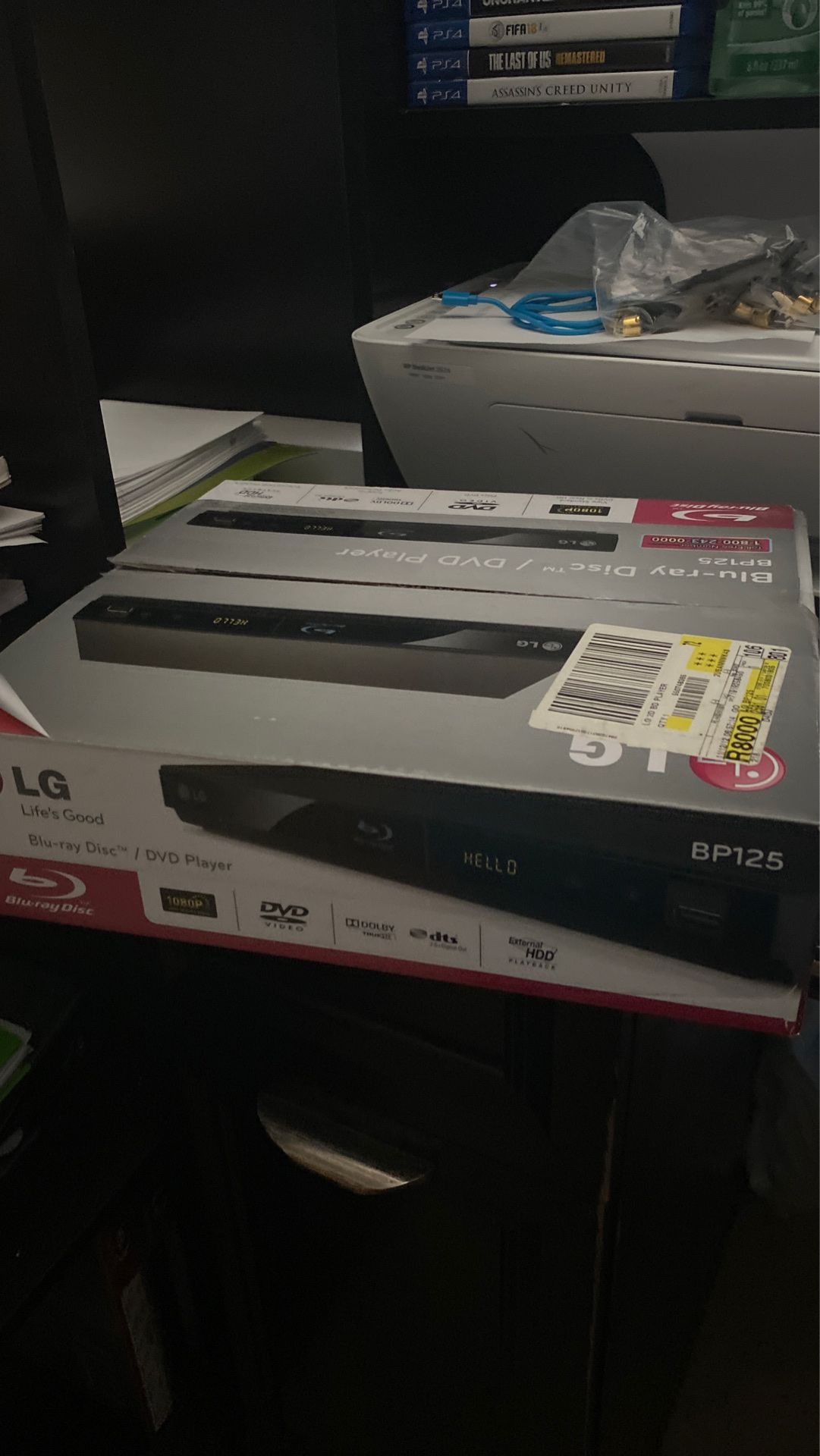 LG dvd player