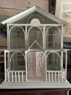 Vintage birdcage