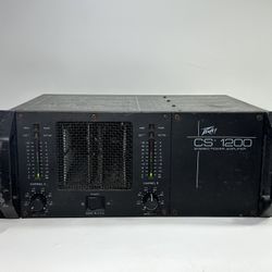 Peavey CS-1200 ~ 2-Channel Stereo Power Amplifier ~ 390WPC @ 8Ω