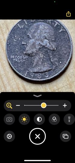 1983p Quarter Error Coin 