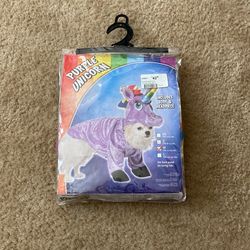 Size M Medium RASTA IMPOSTA Purple Unicorn Dog Pet Halloween Costume 