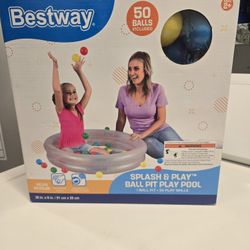 BESTWAY SPLASH AND PLAY BALL PIT NEW IN BOX
