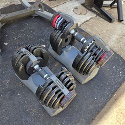 Bowflex 552 adjustable dumbbells PLEASE READ