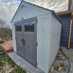 Suncast 8' x 7' Shed (New 1100)